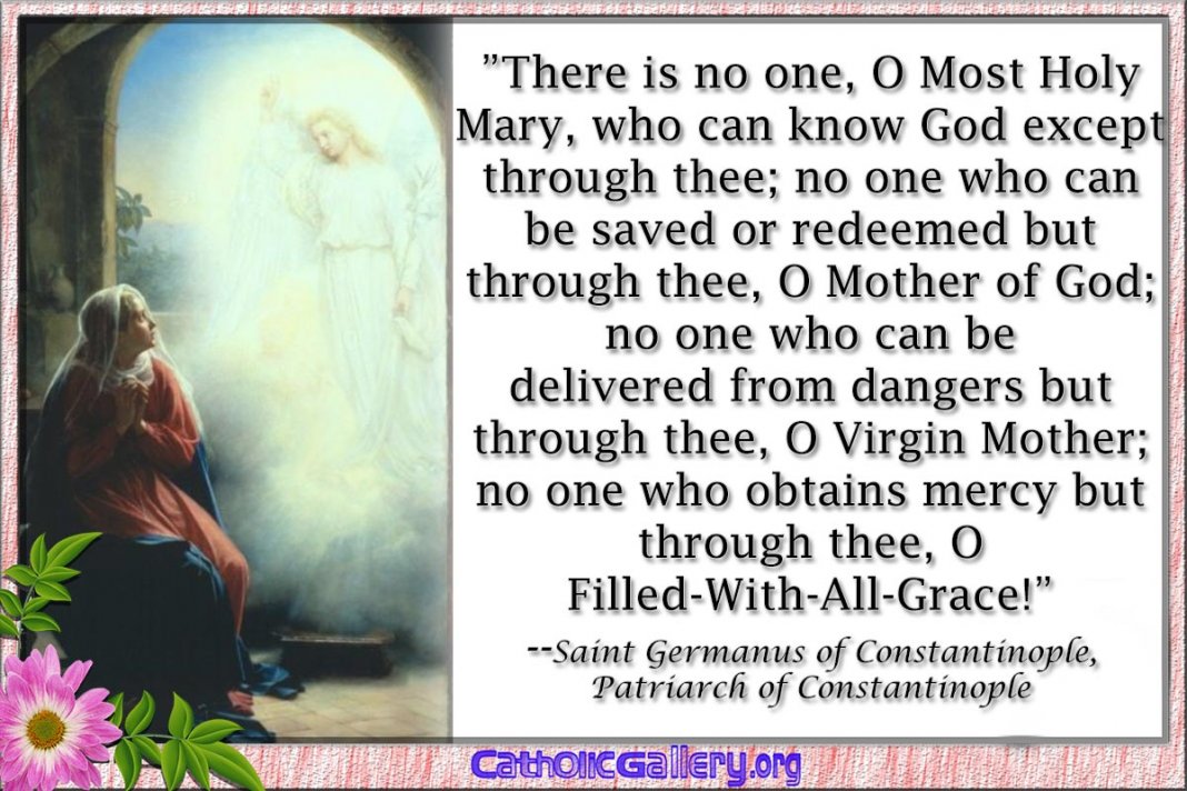 Quotes About Mary (Pictures) - Page 2 - Catholic Gallery