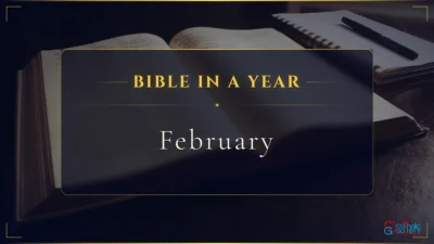 Bible in a Year – February, Month – 2