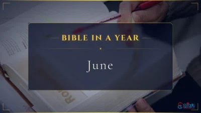 Bible in a Year – June, Month – 6