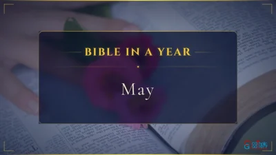 Bible in a Year – May, Month – 5