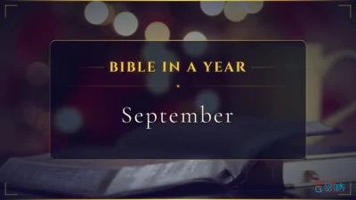 Bible in a Year – September, Month – 9