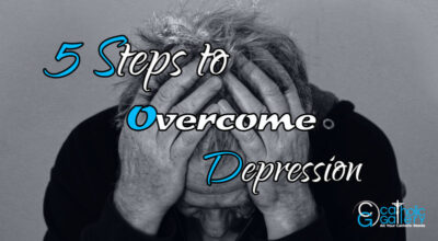 Five steps to overcome depression