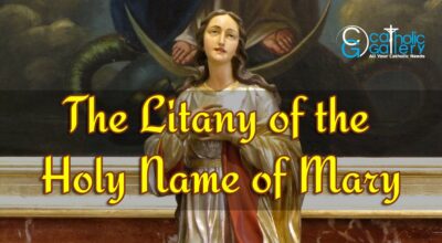 The Litany of the Holy Name of Mary