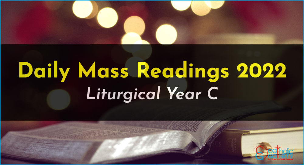 Daily Mass Readings 2022 Catholic Gallery