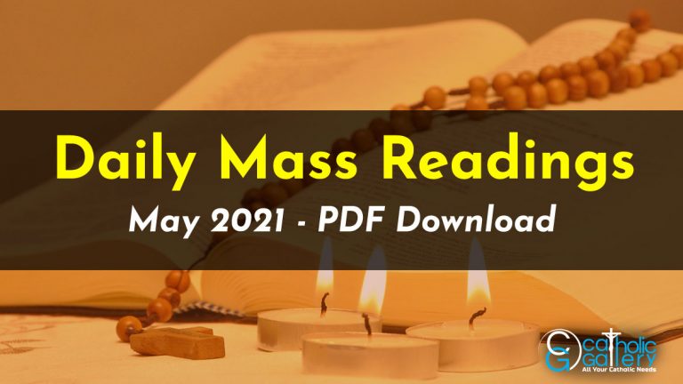 Download Mass Readings – May 2021