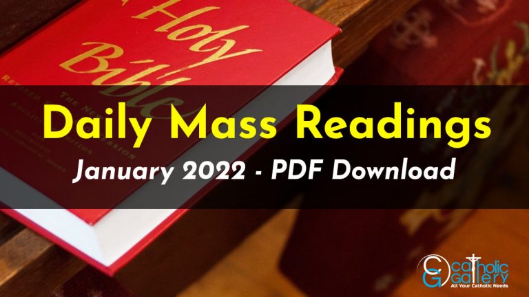 Download Mass Readings – January 2022