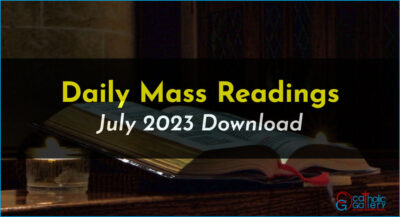 Download Mass Readings – July 2023