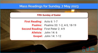 Daily Mass Readings for Sunday, 7 May 2023