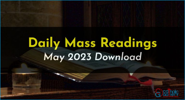 Download Mass Readings – May 2023