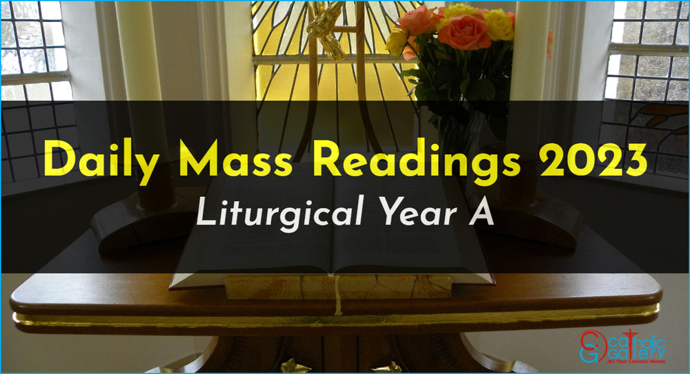 Liturgical Calendar 2023 With Daily Readings Get Calendar 2023 Update