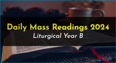 Daily Mass Readings – 2024