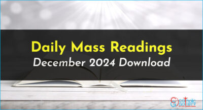 Download Mass Readings – December 2024