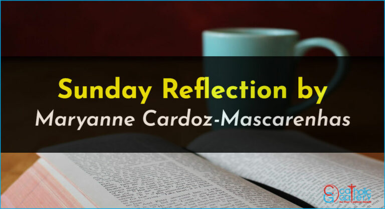 Sunday Reflection – 20 October 2024