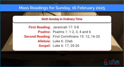 Daily Mass Readings for Sunday, 16 February 2025