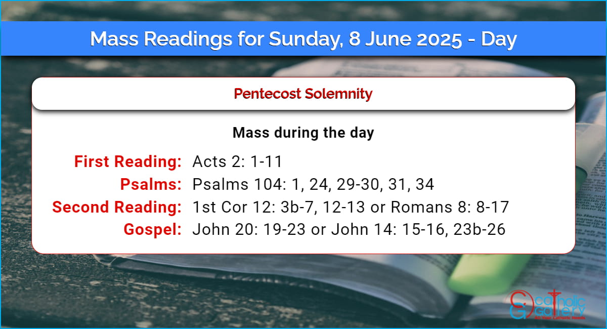 Readings For Sunday January 7 2025 In English