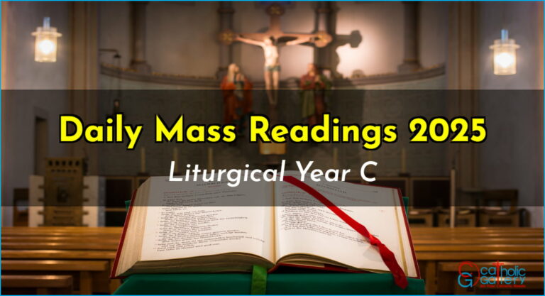 Daily Mass Readings – 2025