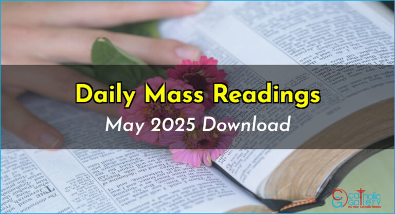 Download Mass Readings – May 2025