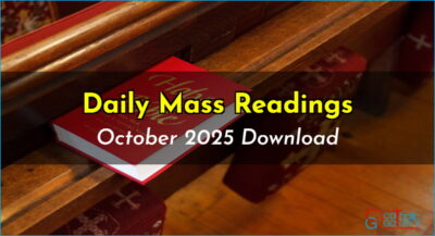 Download Mass Readings – October 2025