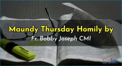 Maundy Thursday Homily – 28 March 2024