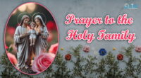 Prayer to the Holy Family
