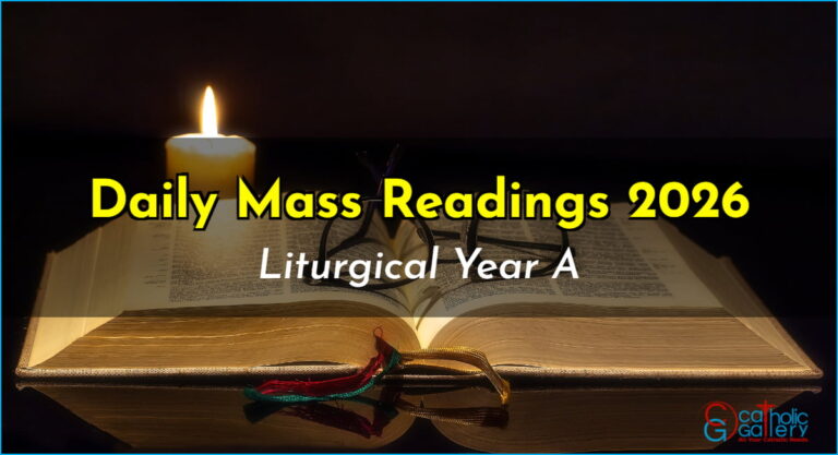 Daily Mass Readings – 2026