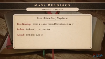 Daily Mass Readings – Wednesday, 22 July 2026