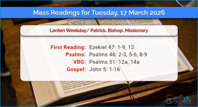 Daily Mass Readings for Tuesday, 17 March 2026