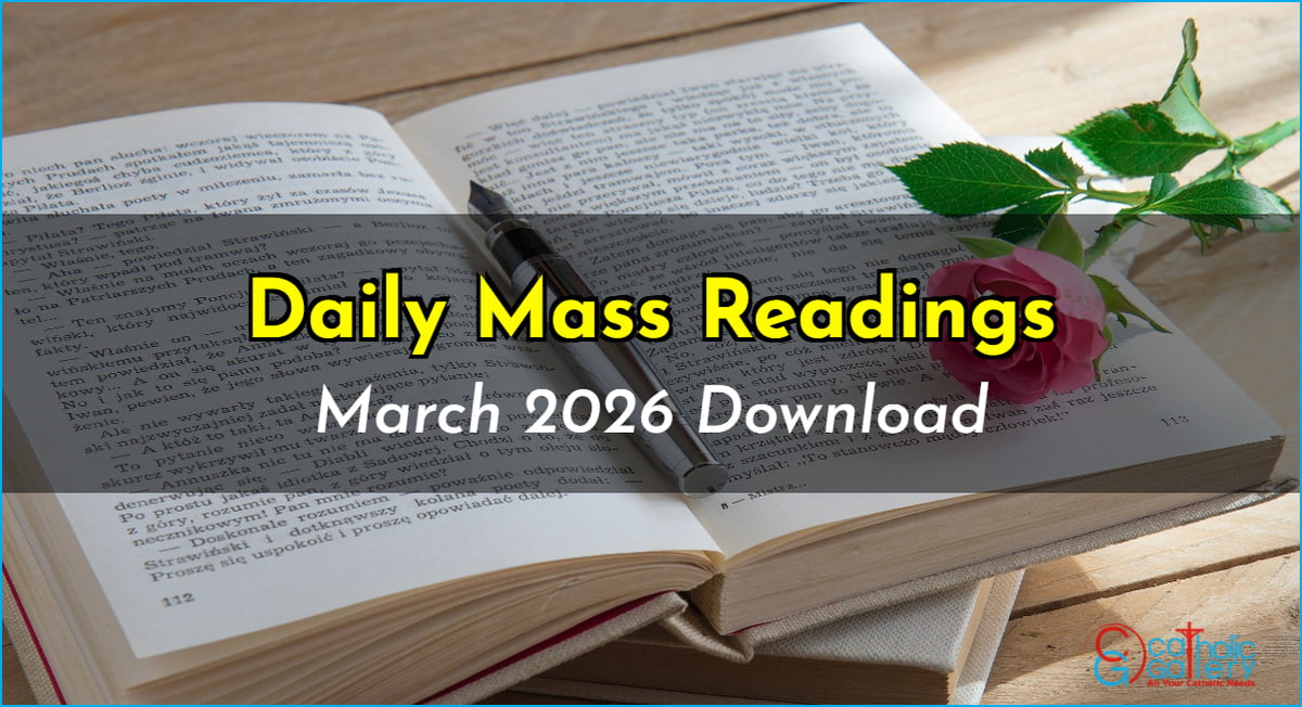 Download Mass Readings March 2026 Catholic Gallery Download Mass Readings March 2026 Catholic Gallery