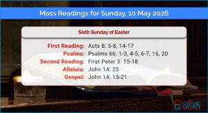 Daily Mass Readings for Sunday, 10 May 2026