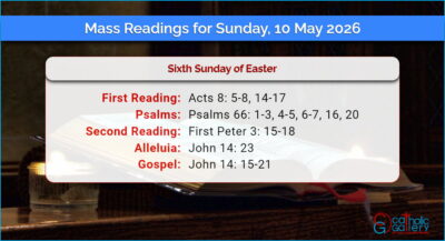 Daily Mass Readings for Sunday, 10 May 2026