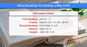 Daily Mass Readings for Sunday, 3 May 2026