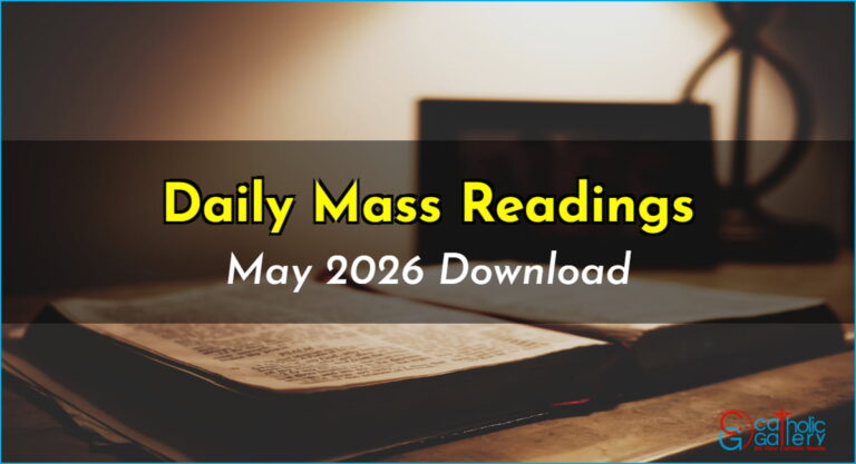 Download Mass Readings – May 2026