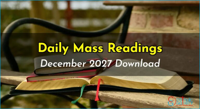 Download Mass Readings – December 2027