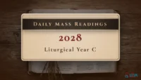 Daily Mass Readings – 2028