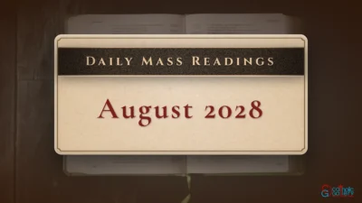 August 2028 Mass Readings Image Gallery