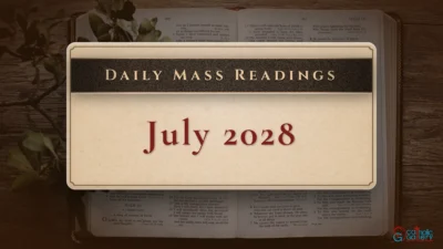 July 2028 Mass Readings Image Gallery