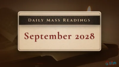September 2028 Mass Readings Image Gallery