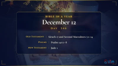 Bible in a Year – December – 12, Day – 346