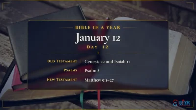 Bible in a Year – January – 12, Day – 12