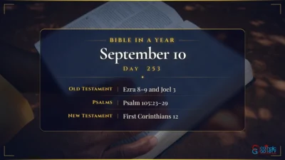 Bible in a Year – September – 10, Day – 253