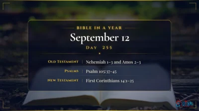 Bible in a Year – September – 12, Day – 255