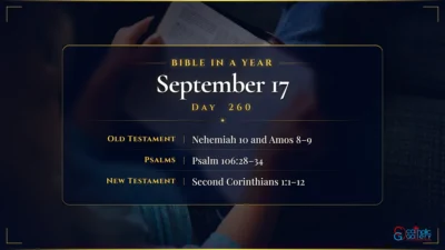 Bible in a Year – September – 17, Day – 260