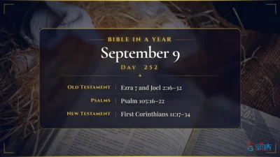 Bible in a Year – September – 9, Day – 252