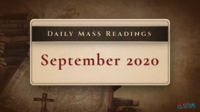 Download Mass Readings – September 2020
