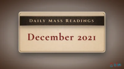 Download Mass Readings – December 2021