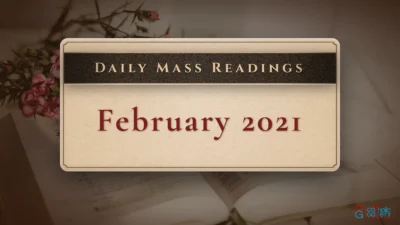 Download Mass Readings – February 2021