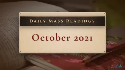 Download Mass Readings – October 2021
