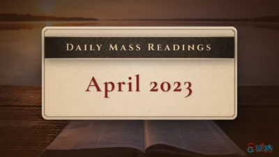 Download Mass Readings – April 2023