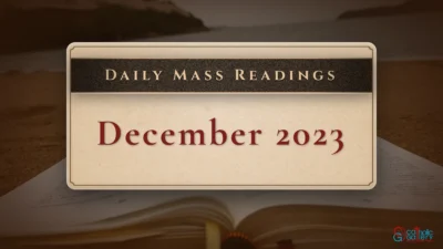 Download Mass Readings – December 2023