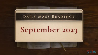 Download Mass Readings – September 2023